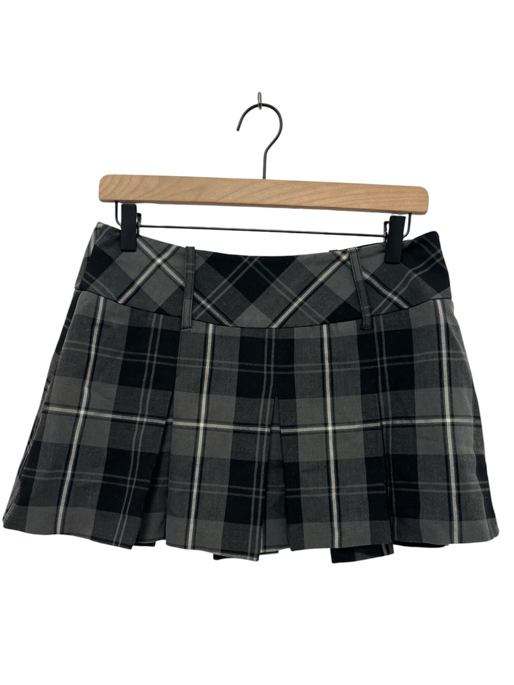 Candies Vintage Y2K Plaid Pleated Mini Skirt Size Small